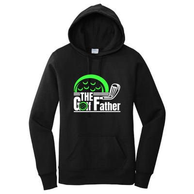 The Golf Father Retro Father's Day Gift For Dad Women's Pullover Hoodie