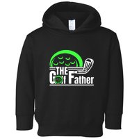 The Golf Father Retro Father's Day Gift For Dad Toddler Hoodie