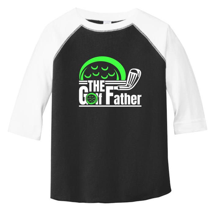 The Golf Father Retro Father's Day Gift For Dad Toddler Fine Jersey T-Shirt