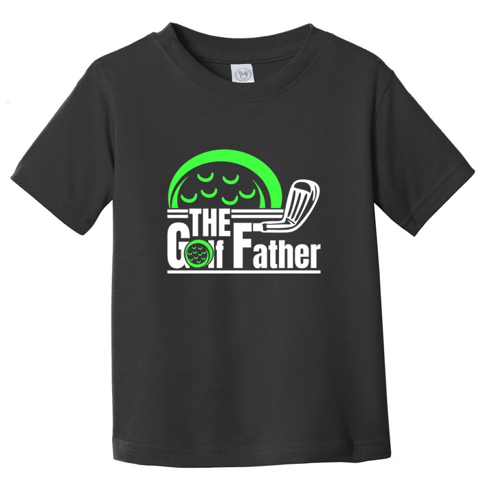 The Golf Father Retro Father's Day Gift For Dad Toddler T-Shirt