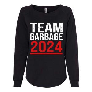 Team Garbage For Trump 2024 Elections 2024 Vote For Trump Womens California Wash Sweatshirt