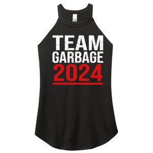 Team Garbage For Trump 2024 Elections 2024 Vote For Trump Women's Perfect Tri Rocker Tank