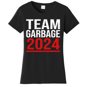 Team Garbage For Trump 2024 Elections 2024 Vote For Trump Women's T-Shirt