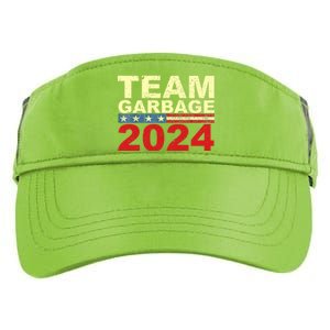 Team Garbage For Trump 2024 Elections 2024 Vote For Trump Adult Drive Performance Visor