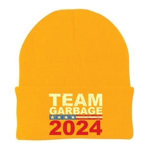 Team Garbage For Trump 2024 Elections 2024 Vote For Trump Knit Cap Winter Beanie