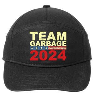 Team Garbage For Trump 2024 Elections 2024 Vote For Trump 7-Panel Snapback Hat