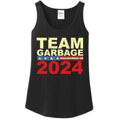 Team Garbage For Trump 2024 Elections 2024 Vote For Trump Ladies Essential Tank