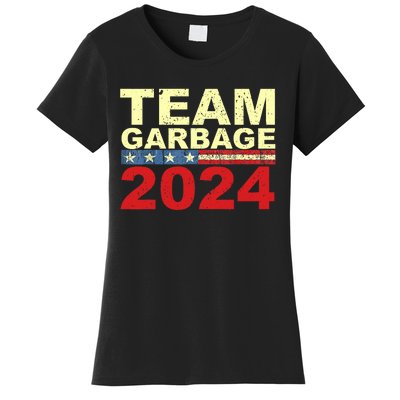 Team Garbage For Trump 2024 Elections 2024 Vote For Trump Women's T-Shirt