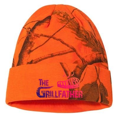 The Grillfather Funny Barbeque Grilling Gift Kati Licensed 12" Camo Beanie