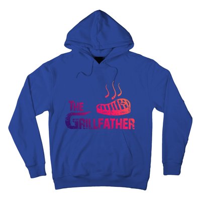 The Grillfather Funny Barbeque Grilling Gift Hoodie