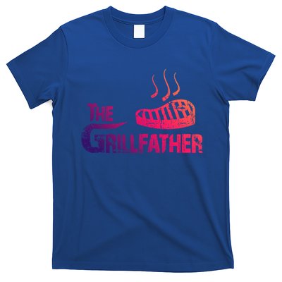 The Grillfather Funny Barbeque Grilling Gift T-Shirt