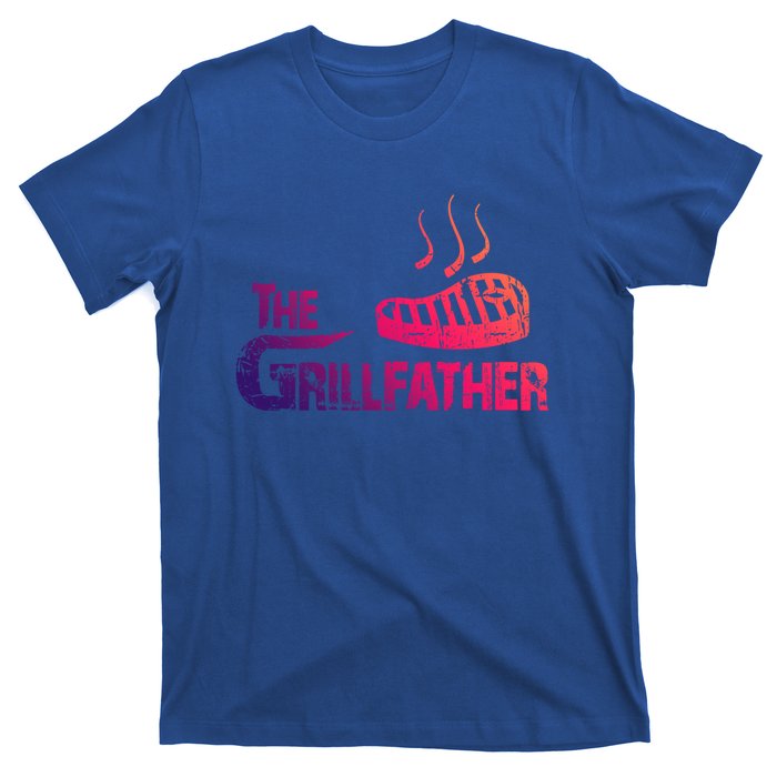 The Grillfather Funny Barbeque Grilling Gift T-Shirt