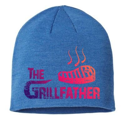 The Grillfather Funny Barbeque Grilling Gift Sustainable Beanie