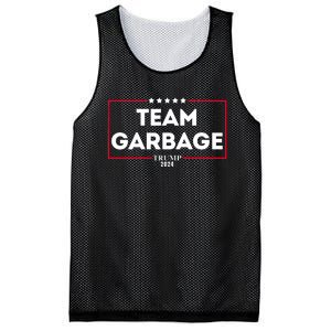 Team Garbage For Trump 2024 Mesh Reversible Basketball Jersey Tank