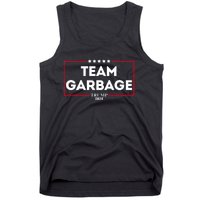 Team Garbage For Trump 2024 Tank Top