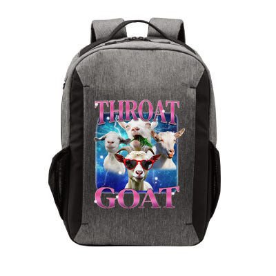 Throat Goat Funny Inappropriate Adult Humor Unhinged Meme Vector Backpack