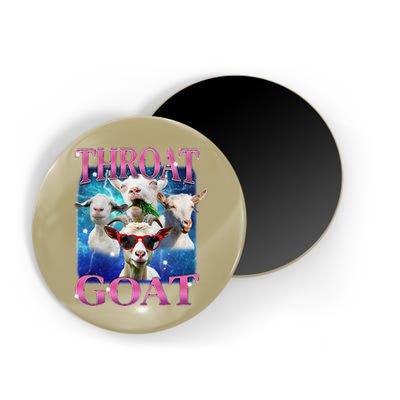 Throat Goat Funny Inappropriate Adult Humor Unhinged Meme Magnet