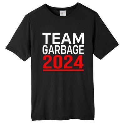 Team Garbage For Trump 2024 Tall Fusion ChromaSoft Performance T-Shirt