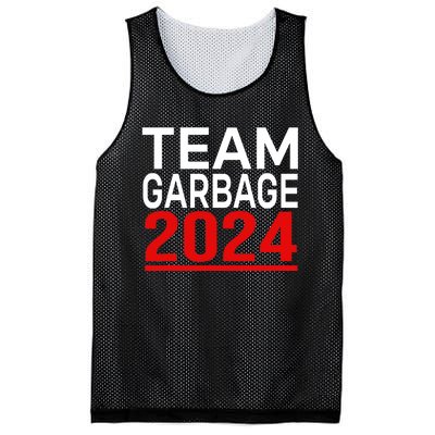 Team Garbage For Trump 2024 Mesh Reversible Basketball Jersey Tank