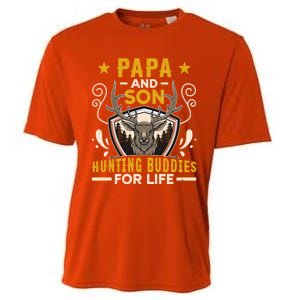 Tee Gift For Dad Papa And Son Hunting Buddies For Life Cool Gift Cooling Performance Crew T-Shirt