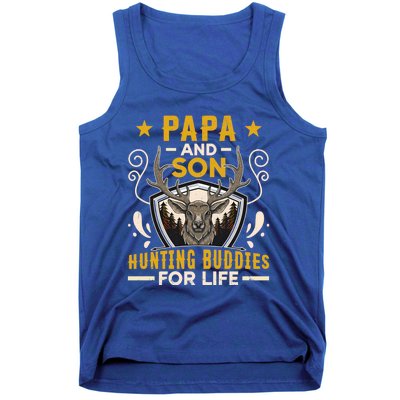 Tee Gift For Dad Papa And Son Hunting Buddies For Life Cool Gift Tank Top