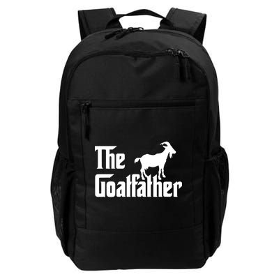 The Goatfather Funny Goat Father Lover Gift Backpack