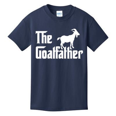 The Goatfather Funny Goat Father Lover Gift Kids T-Shirt