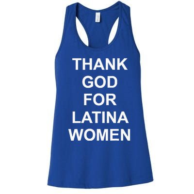 Thank God For Latina Women's Racerback Tank