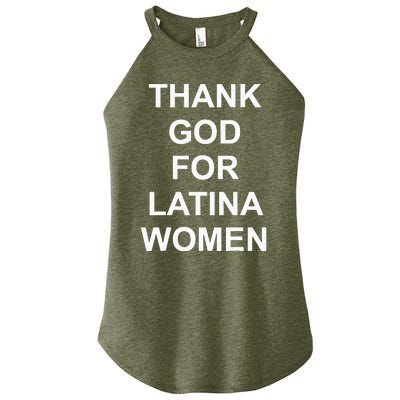 Thank God For Latina Women’s Perfect Tri Rocker Tank