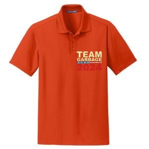 Team Garbage For Trump 2024 Elections 2024 Vote For Trump Gift Dry Zone Grid Polo