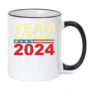 Team Garbage For Trump 2024 Elections 2024 Vote For Trump Gift 11oz Black Color Changing Mug