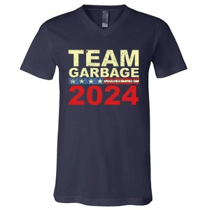 Team Garbage For Trump 2024 Elections 2024 Vote For Trump Gift V-Neck T-Shirt