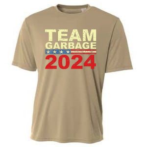 Team Garbage For Trump 2024 Elections 2024 Vote For Trump Gift Cooling Performance Crew T-Shirt