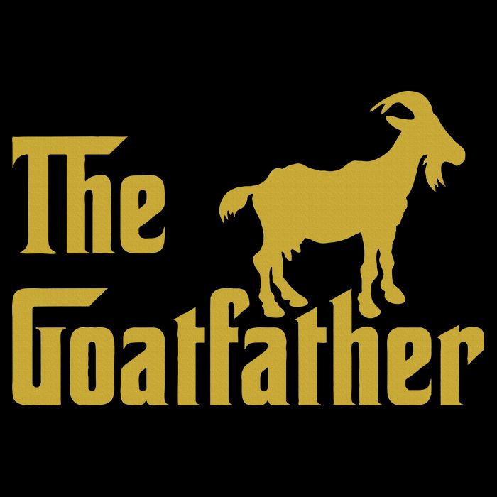 The Goatfather Funny Goat Father Goat Farmer Goat Lover Impact Tech Backpack