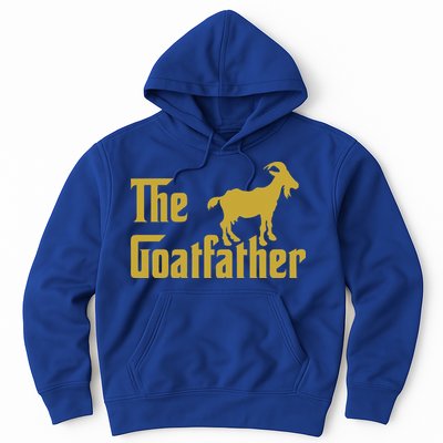The Goatfather Funny Goat Father Goat Farmer Goat Lover Hoodie