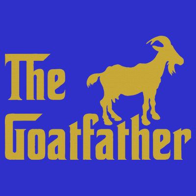 The Goatfather Funny Goat Father Goat Farmer Goat Lover T-Shirt