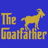 The Goatfather Funny Goat Father Goat Farmer Goat Lover Womens T-Shirt