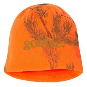 Thanksgiving Gobble Funny Turkey Day Kati - Camo Knit Beanie