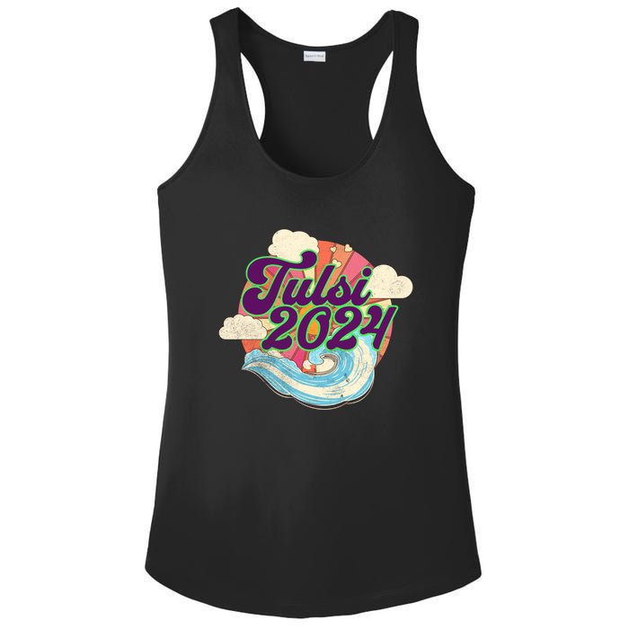 Tulsi Gabbard For President 2024 Ladies PosiCharge Competitor Racerback Tank