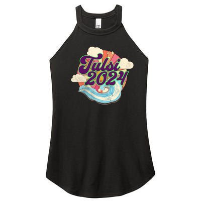 Tulsi Gabbard For President 2024 Women’s Perfect Tri Rocker Tank