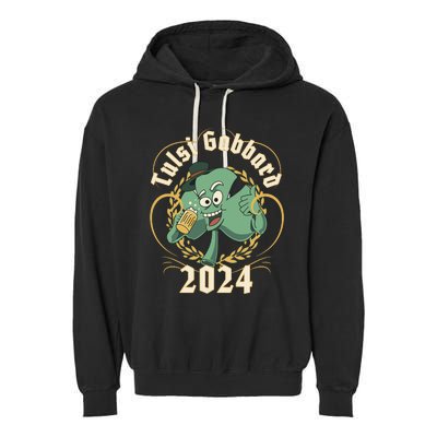 Tulsi Gabbard For President 2024 St Patrick's Day Garment-Dyed Fleece Hoodie