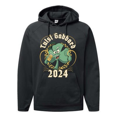 Tulsi Gabbard For President 2024 St Patrick's Day Performance Fleece Hoodie