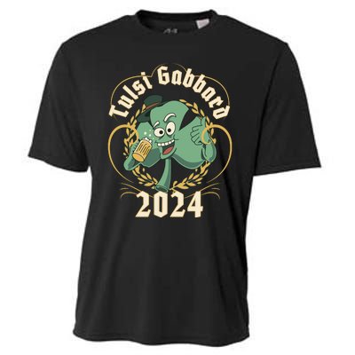 Tulsi Gabbard For President 2024 St Patrick's Day Cooling Performance Crew T-Shirt