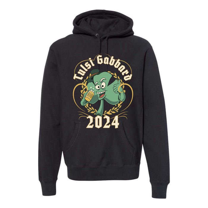 Tulsi Gabbard For President 2024 St Patrick's Day Premium Hoodie