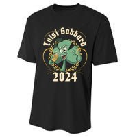 Tulsi Gabbard For President 2024 St Patrick's Day Performance Sprint T-Shirt