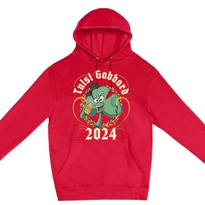 Tulsi Gabbard For President 2024 St Patrick's Day Premium Pullover Hoodie