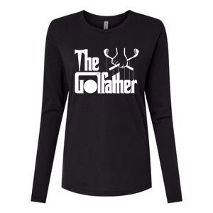 The Golf Father Funny Golfing Womens Cotton Relaxed Long Sleeve T-Shirt