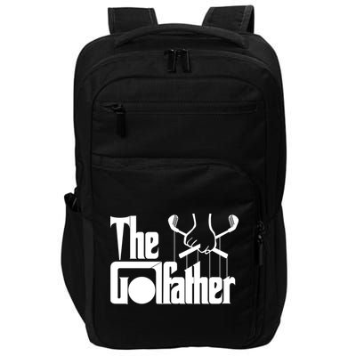The Golf Father Funny Golfing Impact Tech Backpack