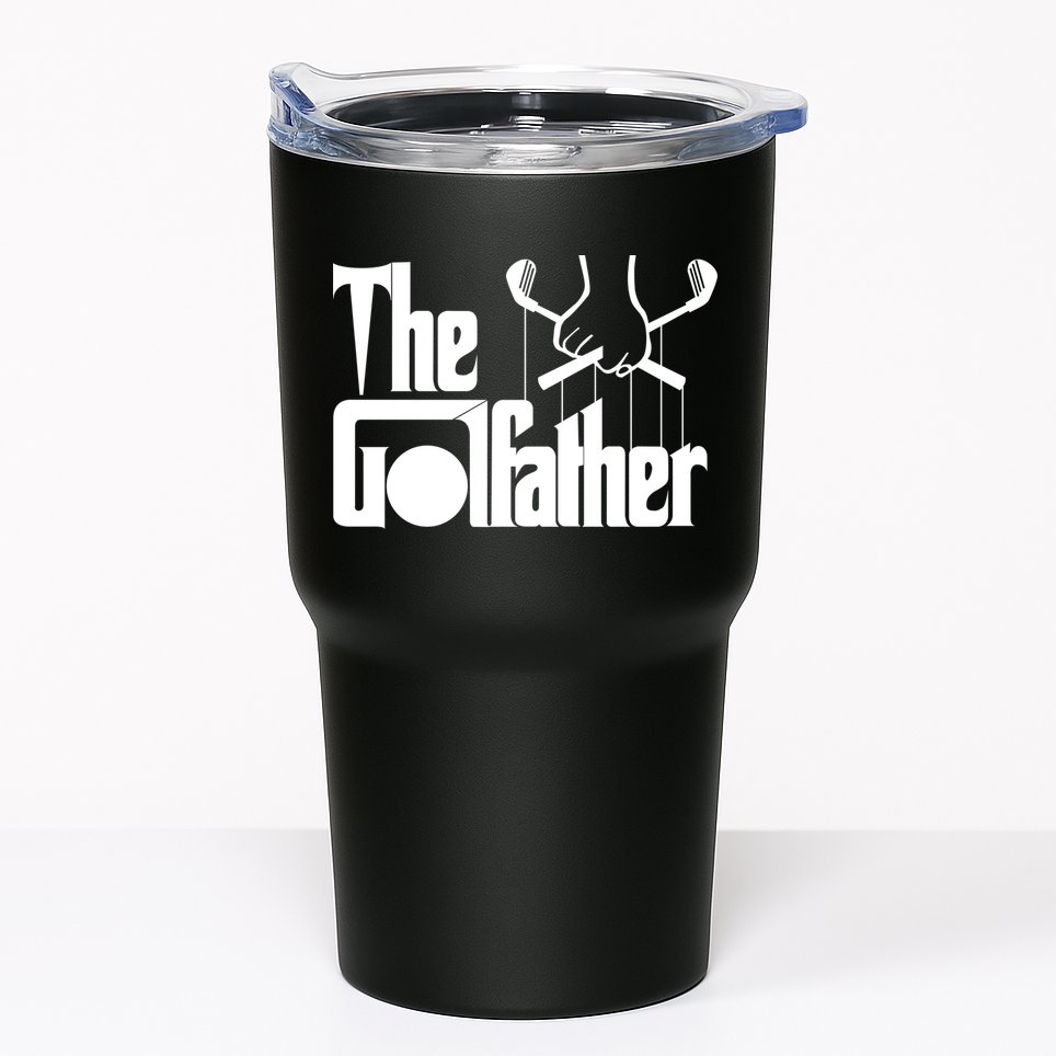 The Golf Father Funny Golfing Tumbler