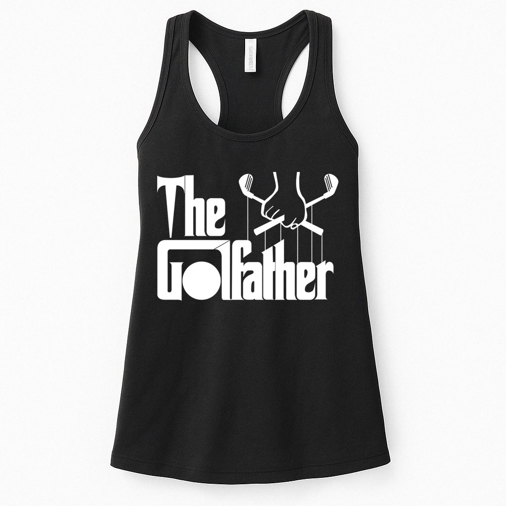 The Golf Father Funny Golfing Womens Tank Top